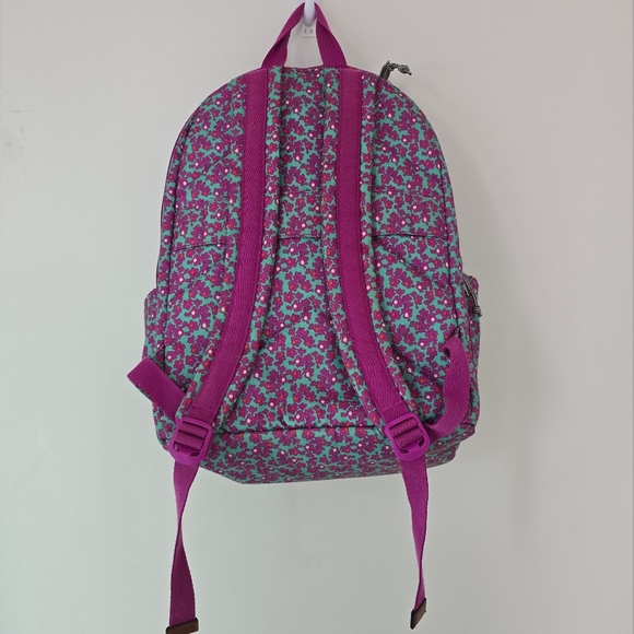 Vera Bradley Ligthen Up Printed Ditsy Dot Grand Backpack - Picture 7 of 12